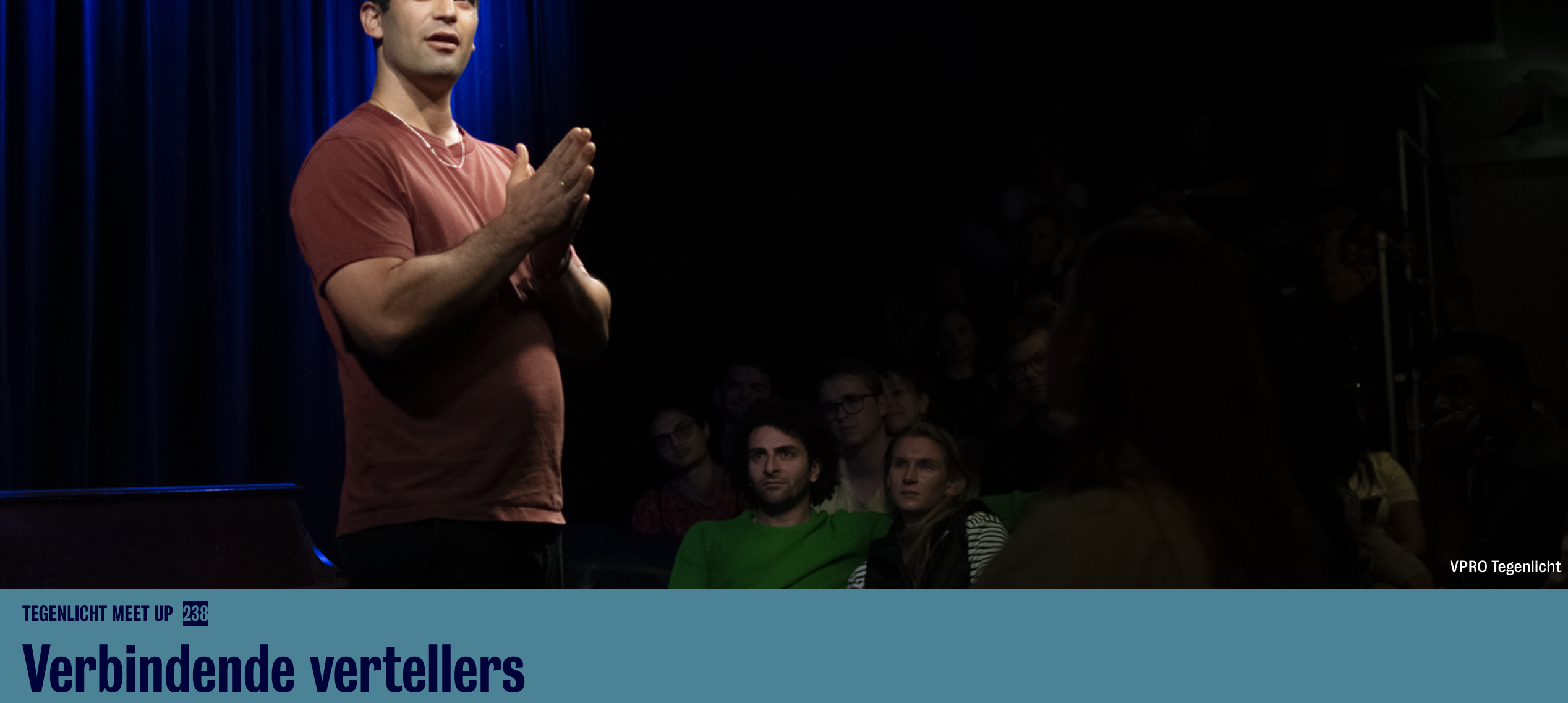 VPRO tTegenlicht meet up